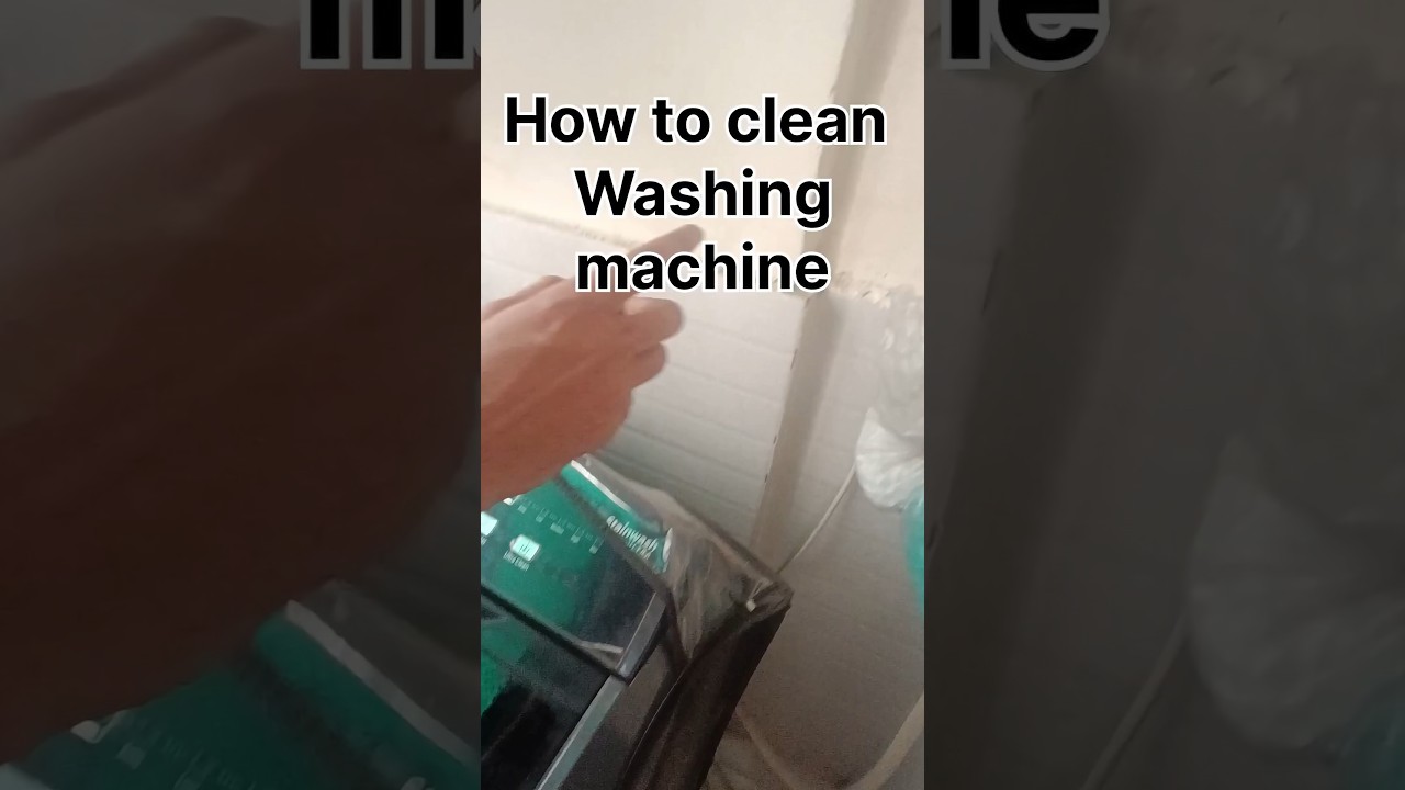 How to Clean Top or Front load washing machine |