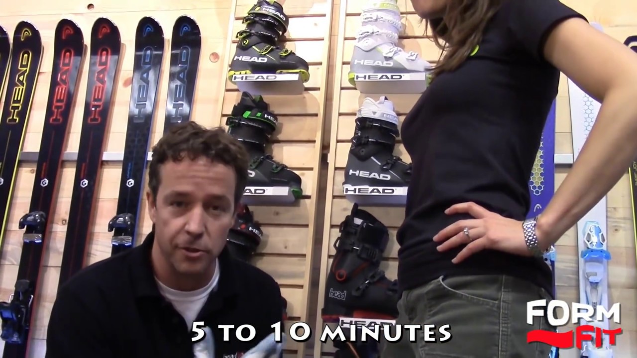 HEAD Product Videos - Form Fit + Perfect Fit Ski Boot Fit Process