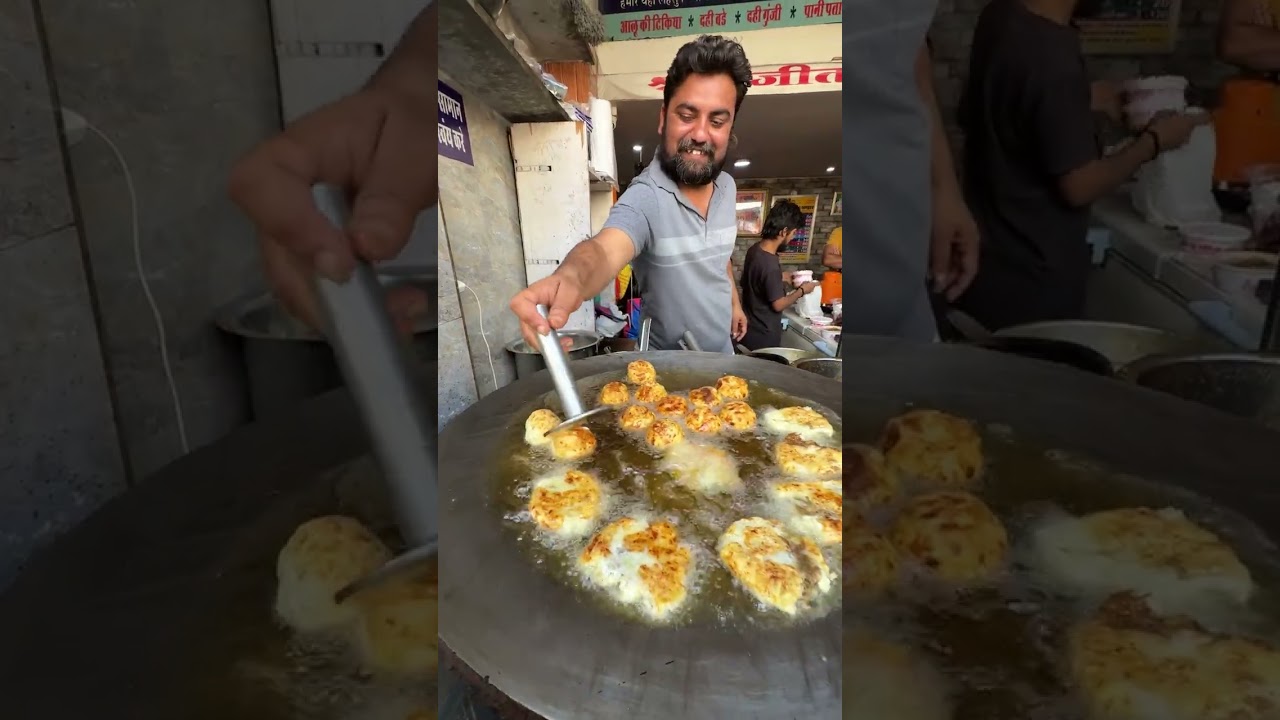 Jaipur Ki Viral Stamp Tikki Making😍😱 #indianstreetfood #viral 