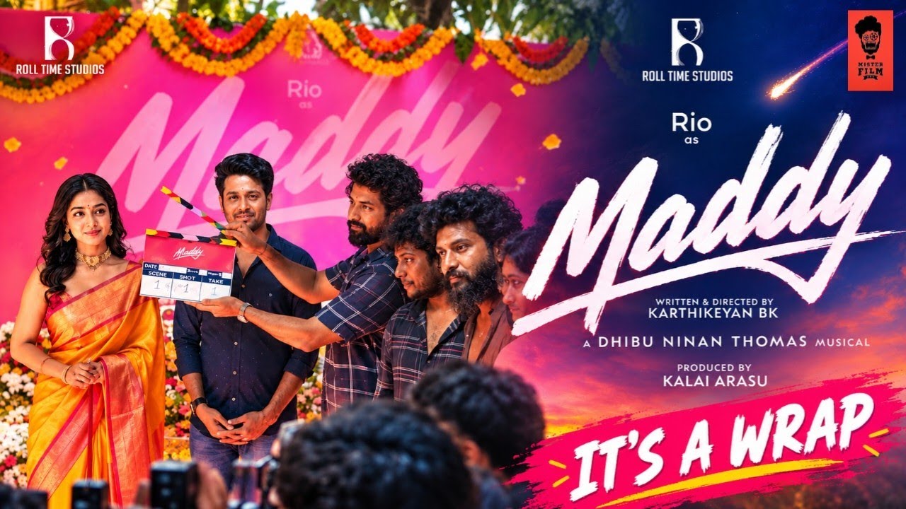 Maddy movie shoot wrap | Rio raj | Siva Karthikeyan | Nelson 