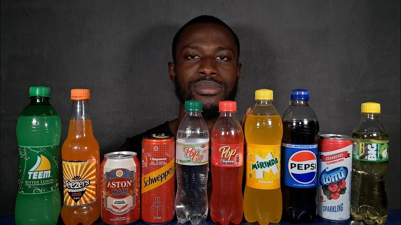 ASMR DRINKING | VARIOUS CARBONATED SODA DRINK ASMR