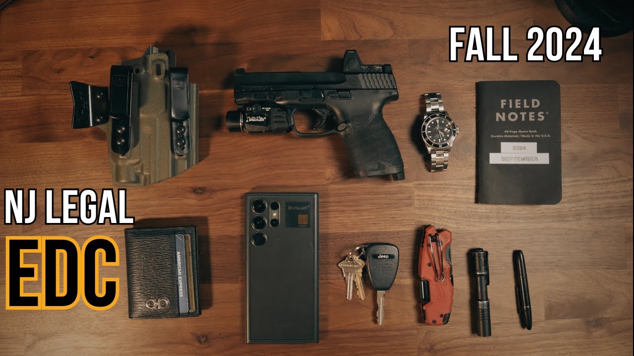 What I Carry Every Day in NJ - My NJ Legal EDC - Fall 2024