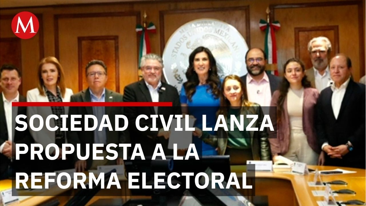 Somos Mx entrega propuesta de reforma electoral a Kenia López: Piden castigar narcofinanciamiento