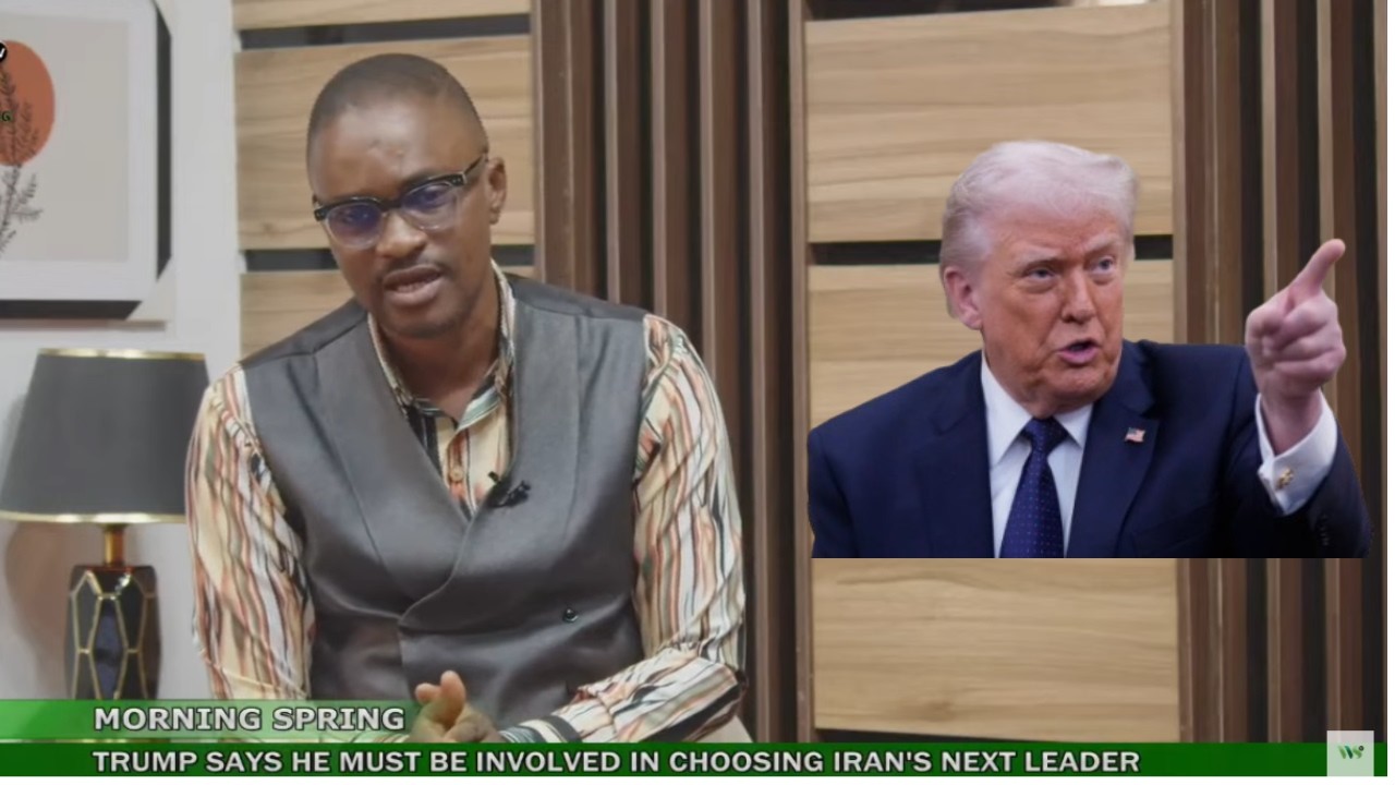 MORNING SPRING: TRUMP SAYS HE MUST BE INVOLVED IN CHOOSING IRAN’S NEXT LEADER