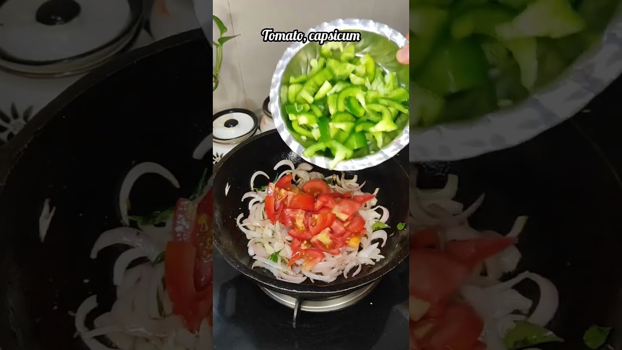 Capsicum, tomato, onion curry #tomatocurry #capsicumcurry #onioncurry #easycurryrecipe