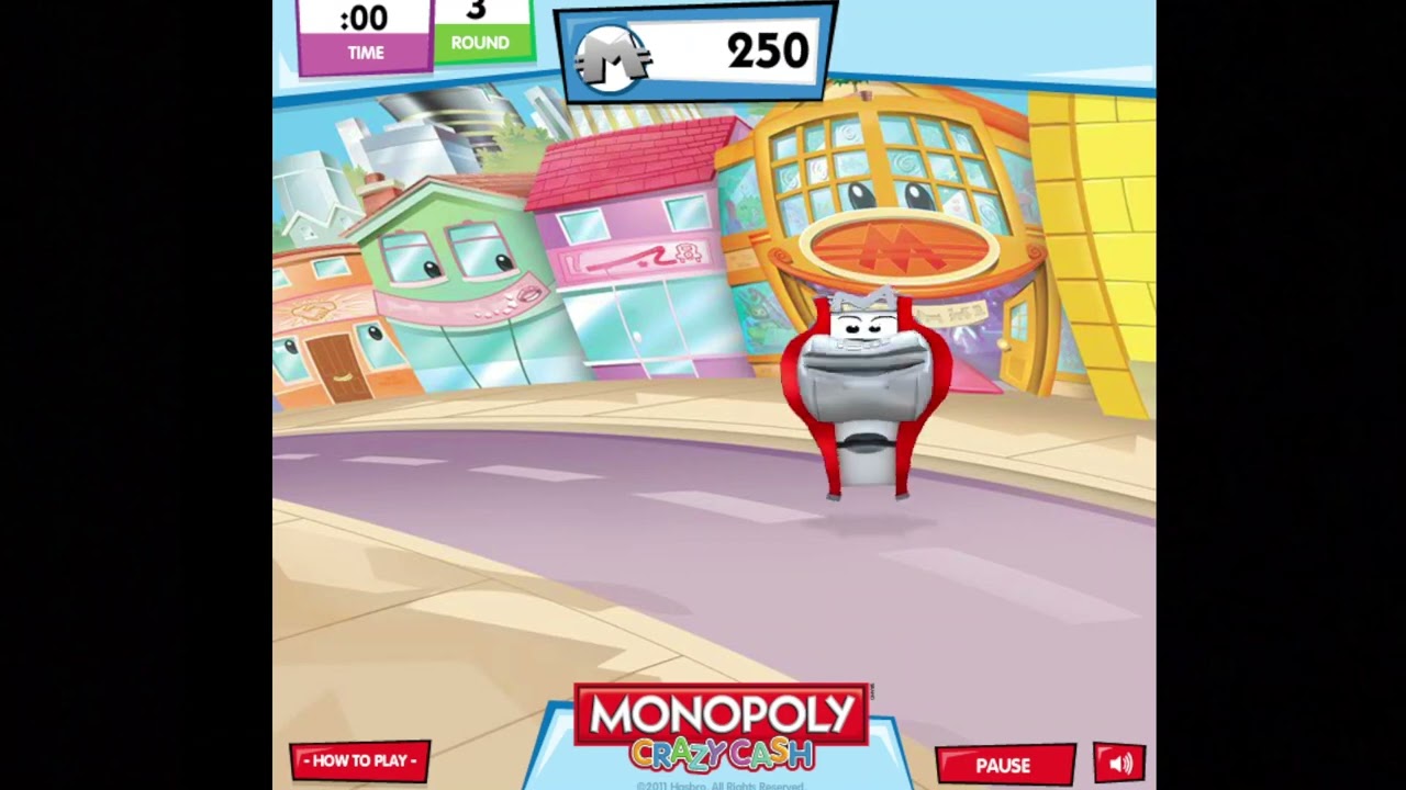 Monopoly: Crazy Cash (Flash Game) - Gameplay Video