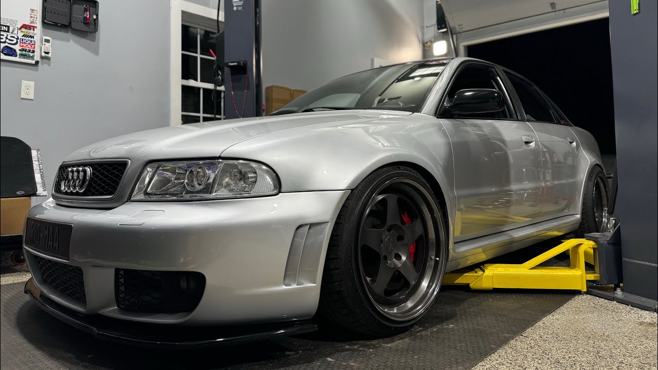 Fully Custom Exhaust For This B5-S4