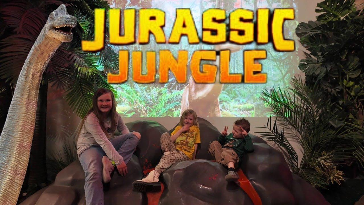 GIANT DINOSAUR PLAYGROUND! UTAH'S JURASSIC JUNGLE
