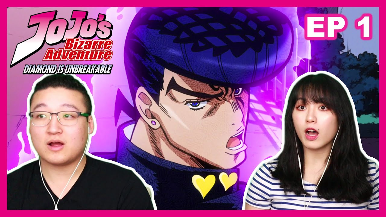 JOSUKE HIGASHIKATA | Jojo's Bizarre Adventure Couples Reaction Part 4 Episode 1 / 4x1