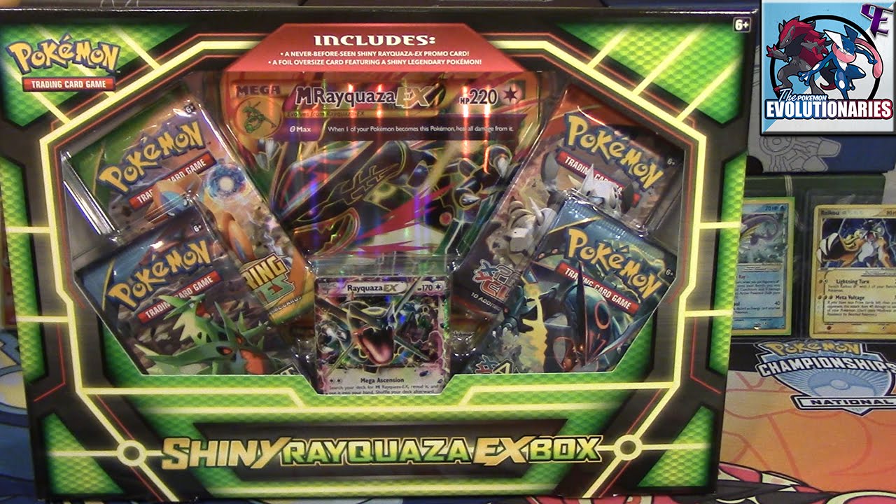 Pokemon Cards- Shiny Mega Rayquaza EX Box Opening!