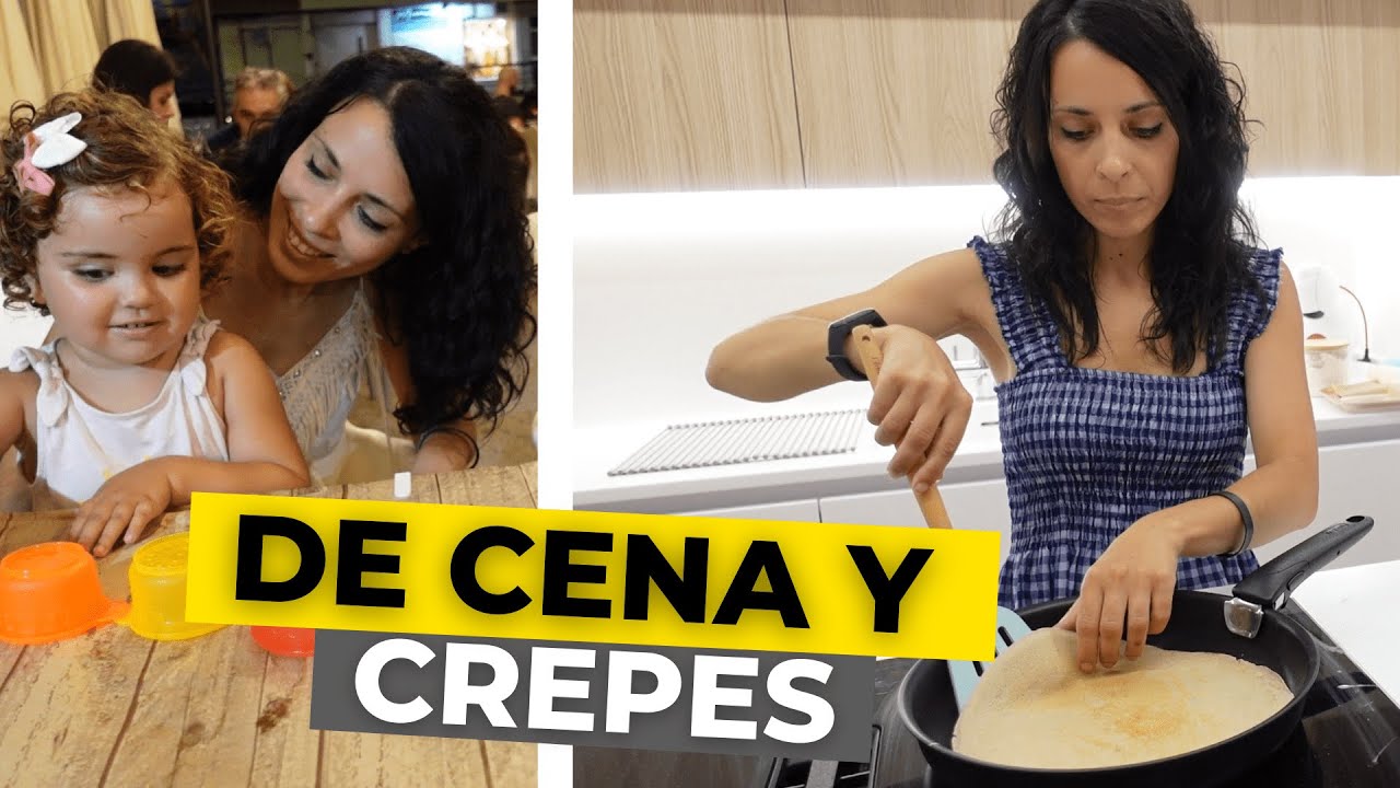 ¡ISA nos ENSEÑA a HACER CREPES! ¡Y NOS VAMOS A CENAR CON AMIGOS!