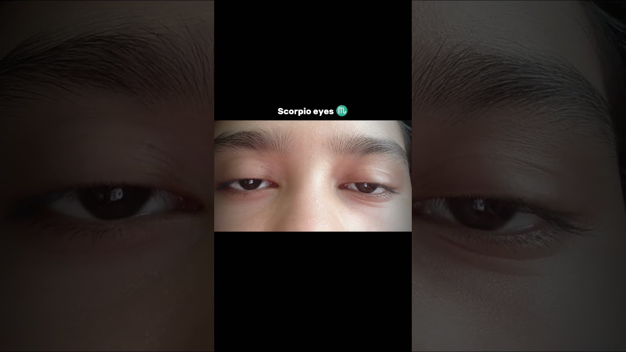 scorpio eyes ♏🗿 #shorts #zodiac #fyp #eyes #scorpio #signs #zodiacsigns #viral