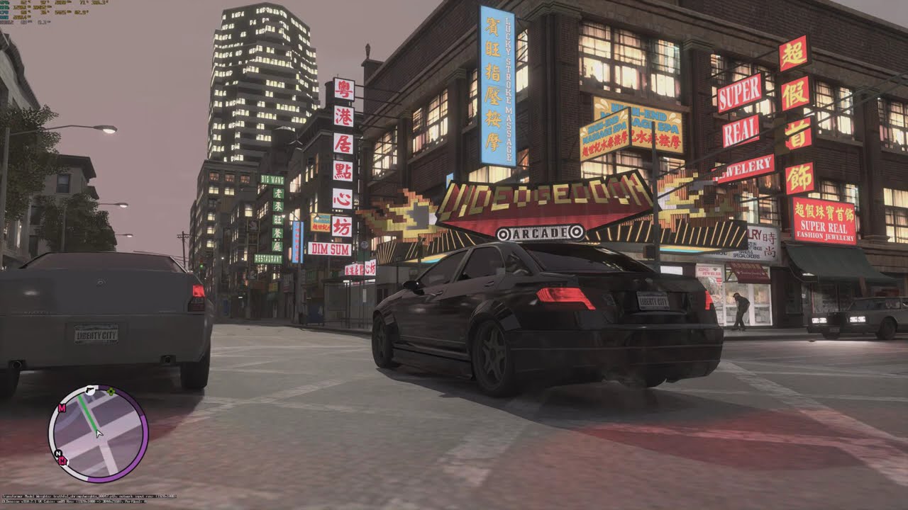 Grand Theft Auto: TBoGT RTX Remix Mod - Chinatown Gunfight (4K HDR DLSS4 Path Tracing RTX 4090)