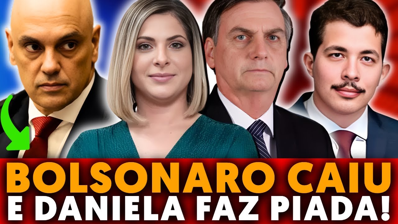 🚨 KIM PAIM: BOLSONARO CAIU E DANIELA LIMA FAZ PIADA AO VIVO!