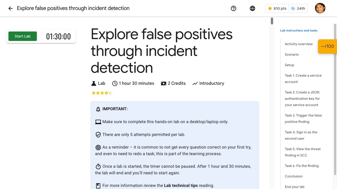 Explore false positives through incident detection