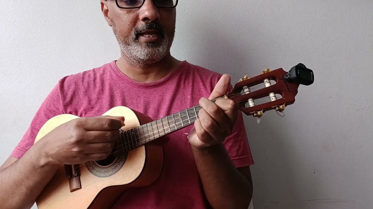 Galhos secos com apenas 3 acordes no cavaco. 