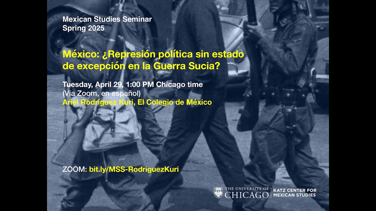 M&eacute;xico: &iquest;Represi&oacute;n pol&iacute;tica sin estado de excepci&oacute;n en la Guerra Sucia? - Ariel Rodr&iacute;guez Kuri