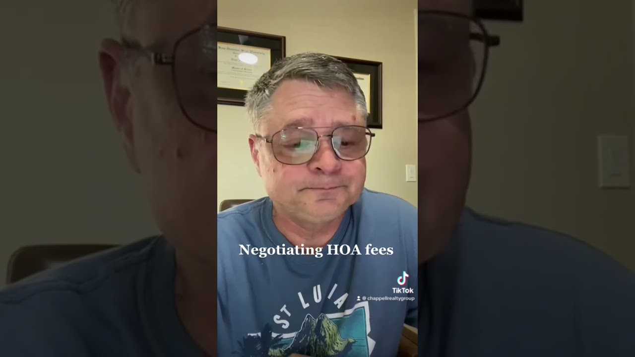 Negotiating HOA fees #realestate #realestateinvesting #tx #texas #movetotexas #movetotx