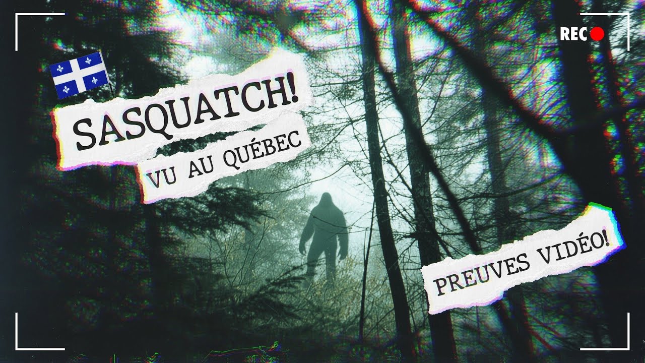 Le sasquatch filmé au Québec et ailleurs !
