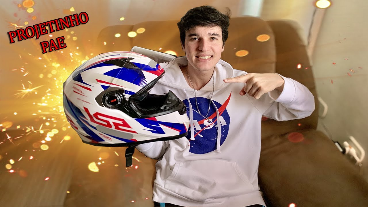 UNBOXING CAPACETE LS2 DRAZE ! (Dudu TF)