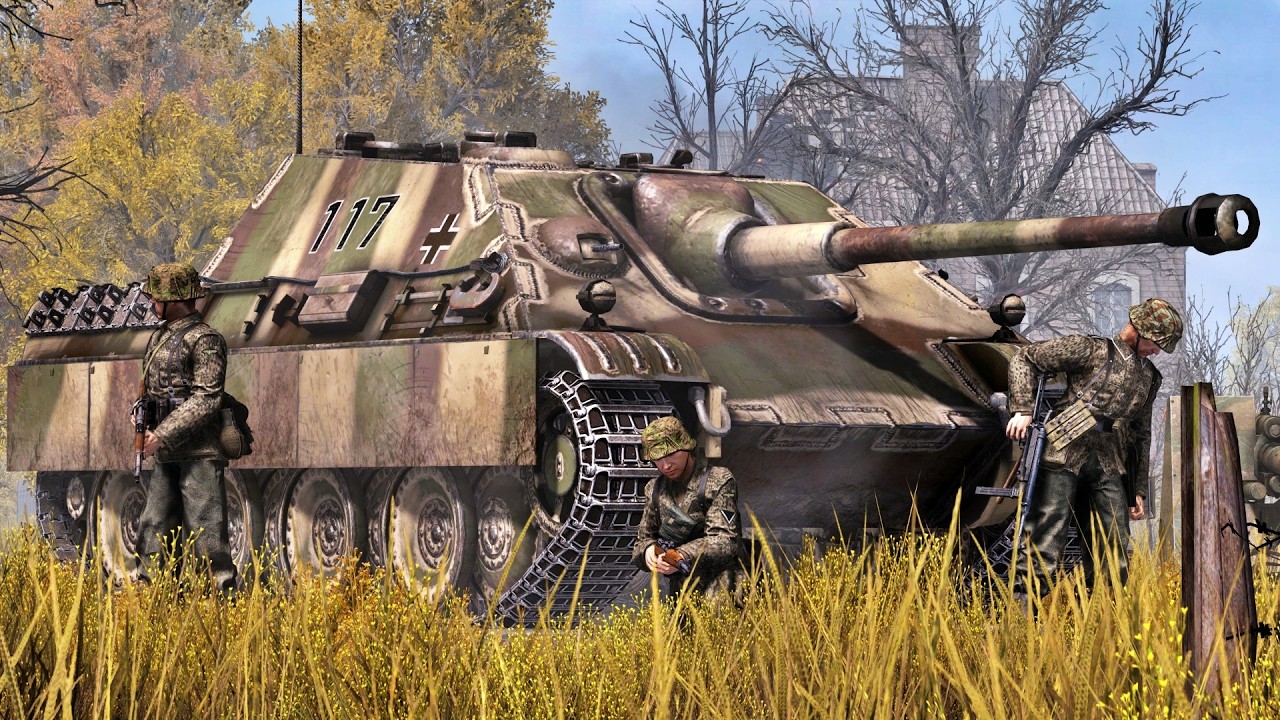 German Tanks Smashed British Advance | Gates of Hell