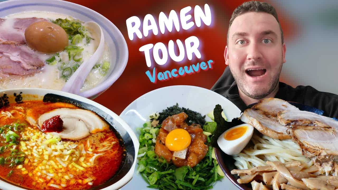 BEST Japanese RAMEN in Vancouver + MUST TRY Smash Burgers!!