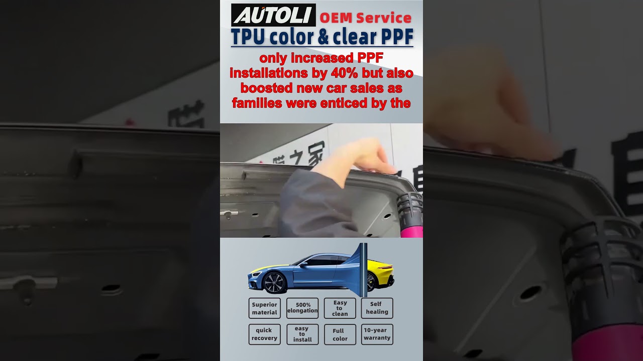 Paint Protection Film factory for Car Customization Shop