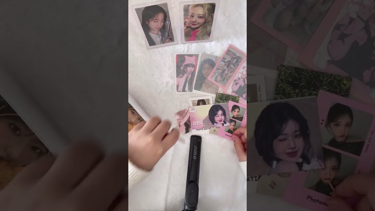 첫 포카포장!
