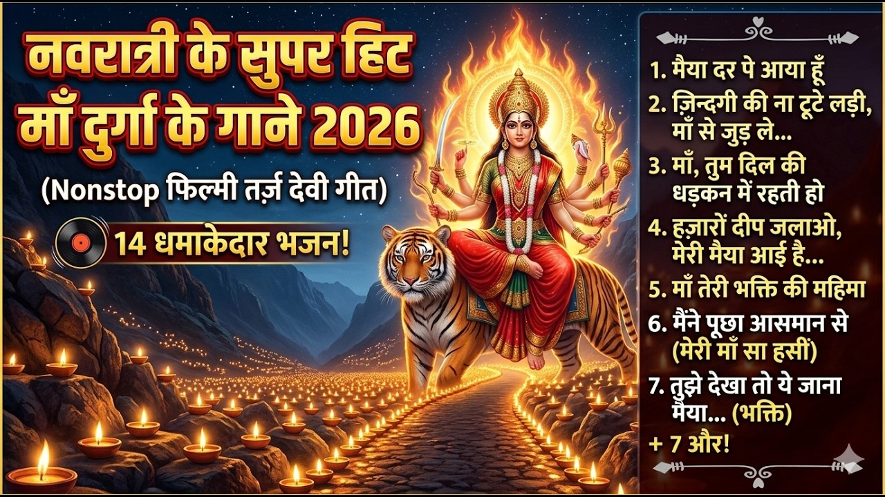 Non Stop Mata Rani Ke Bhajan | नवरात्रि स्पेशल सुपरहिट भजन 2026 | #navratri #durgapuja #bhajan