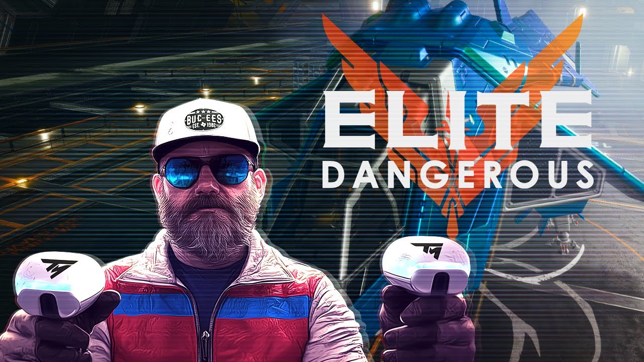 Thrustmaster Sol-R 2 Flight Sticks Have More Buttons Than I Can Handle // Elite Dangerous Gameplay