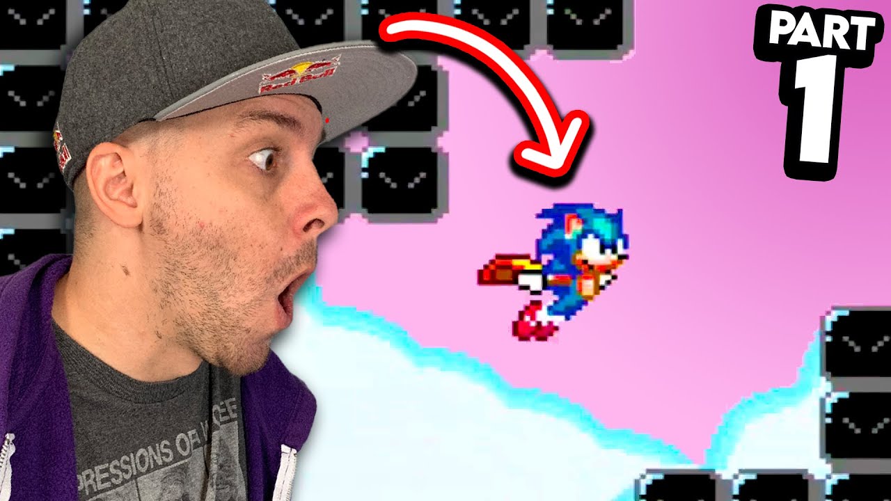 Imagine Mario plus Celeste and also SONIC (Sonic Saves The World - World 1) Super Mario ROM Hack