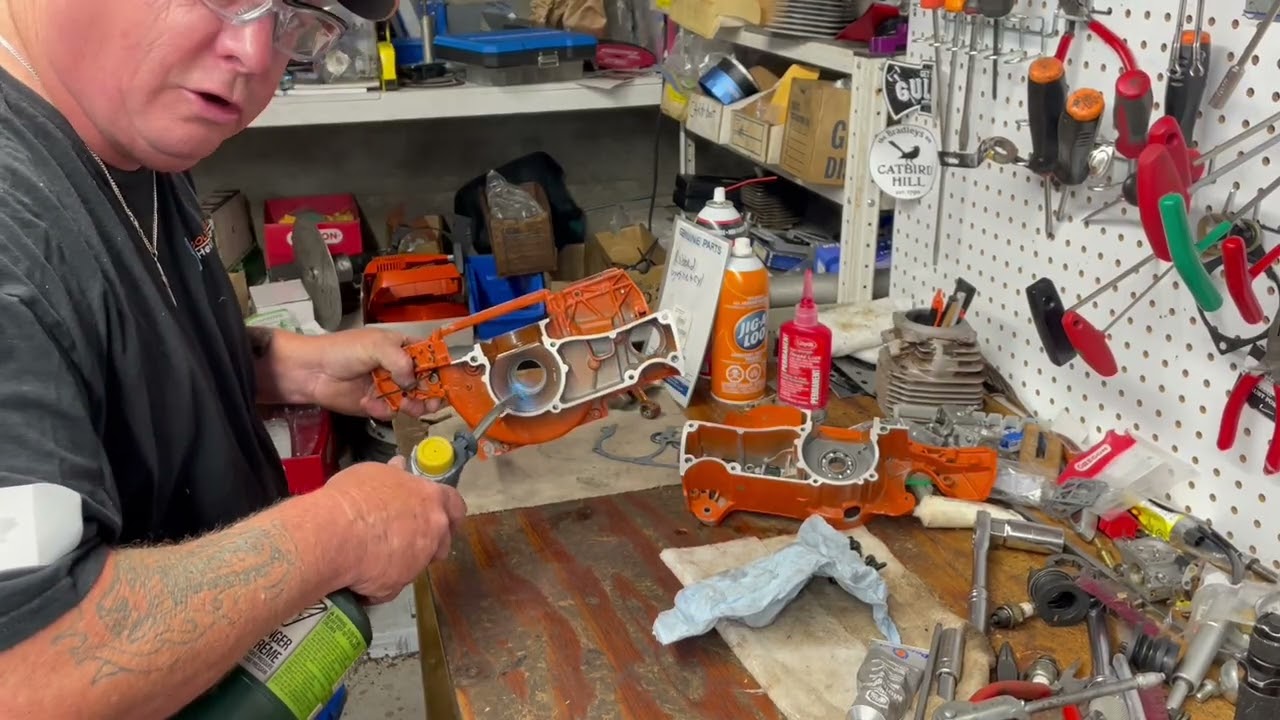 Hyway titanikel cylinder testing and 372 case rebuild