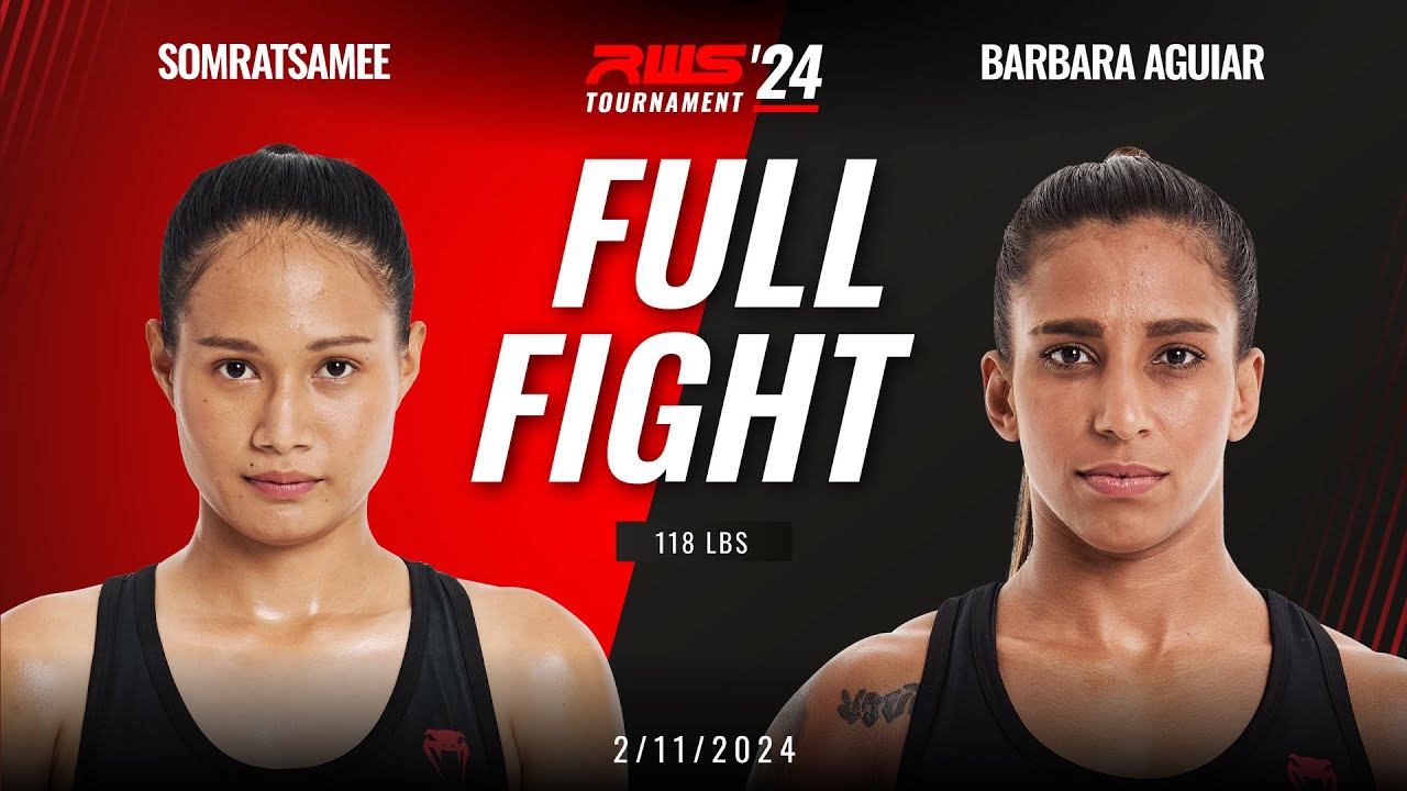 Full Fight l Somratsamee Manop Muay Thai Gym vs Barbara Aguiar I RWS