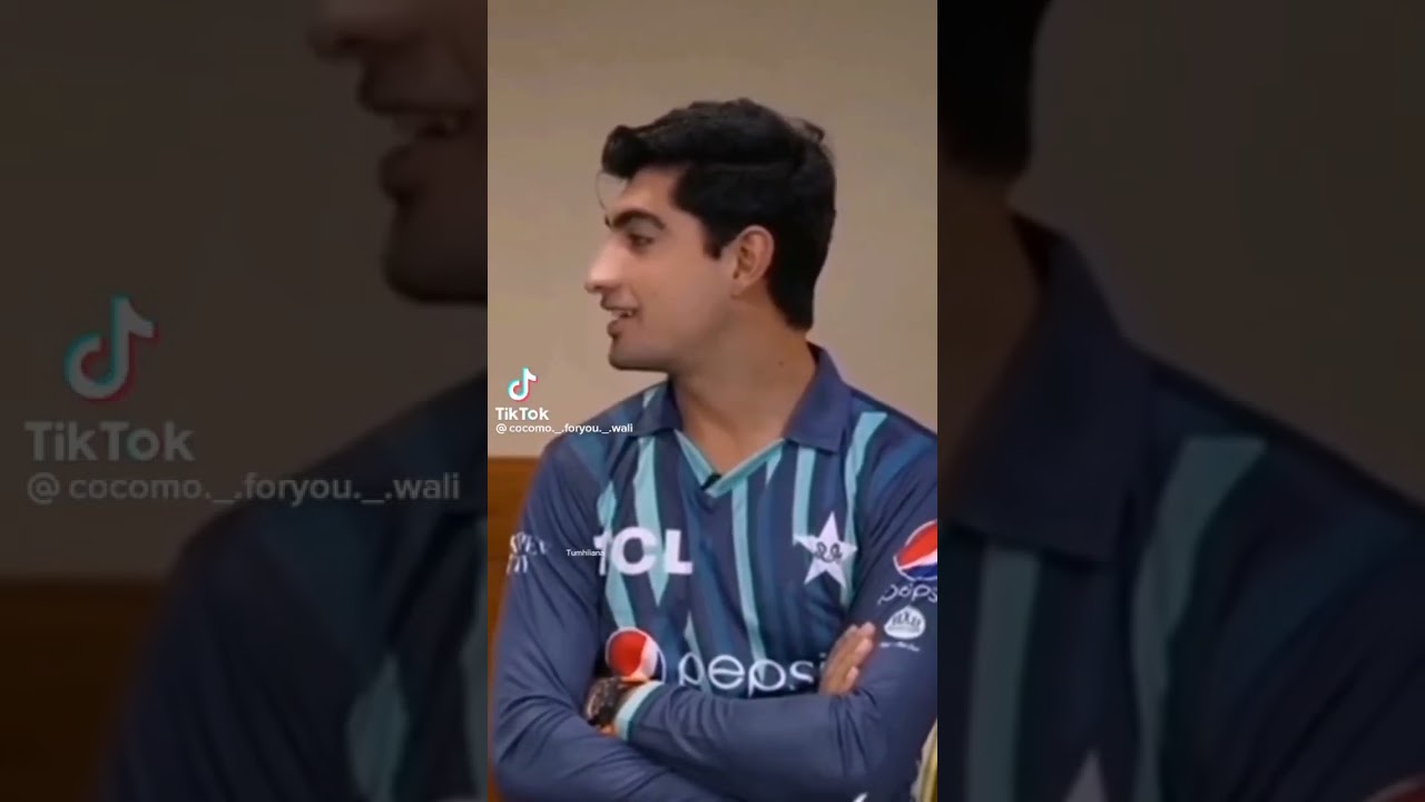 PCT Naseem Shah and wasim jnr funny moments