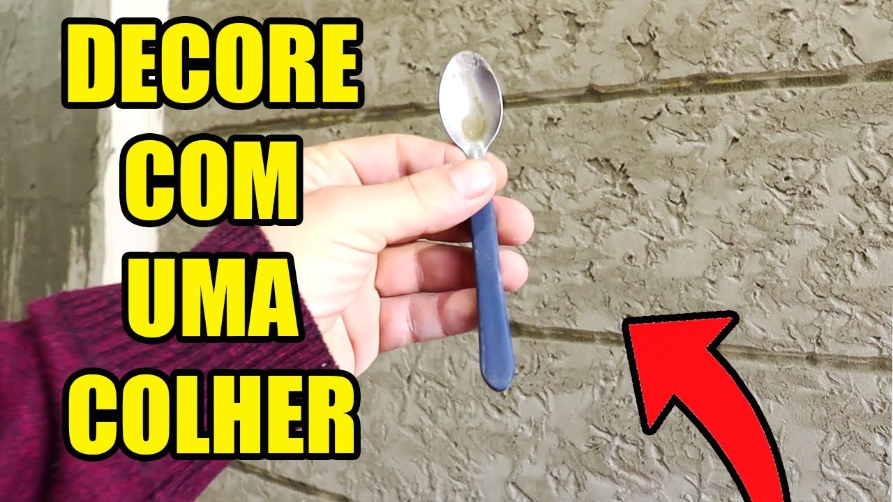 Fiz Pedras Usando Uma COLHER - Faça  Você Mesmo