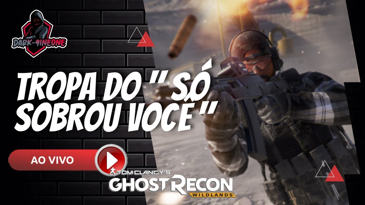 LIVE |TROPA DO SÓ SOBROU VOCÊ - GR RECON WILDLANDS PVP  - PS4