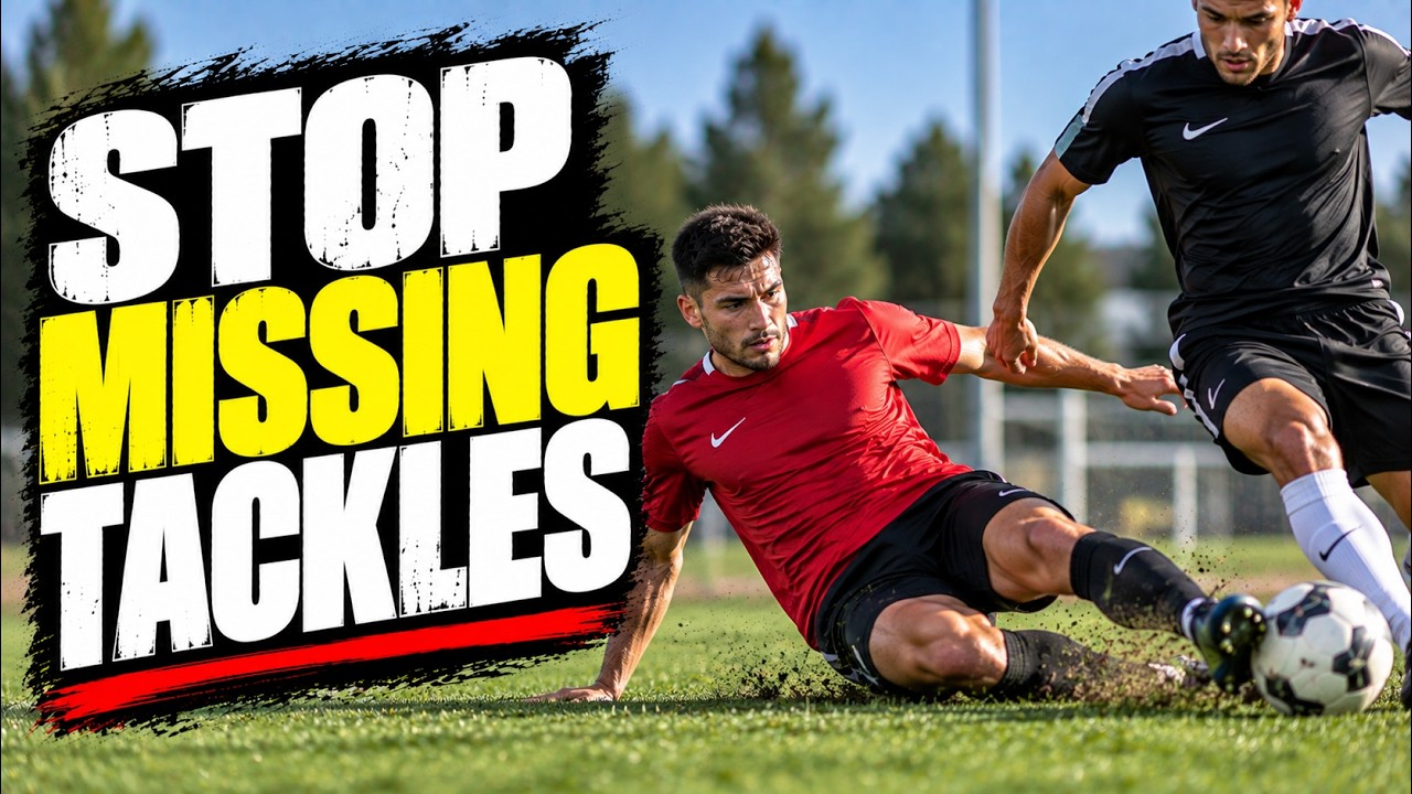 How to SLIDE TACKLE in Soccer / Football