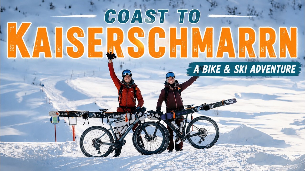 Winter Bikepacking Adventure: 5 incredible Winter Climbs on bike and ski