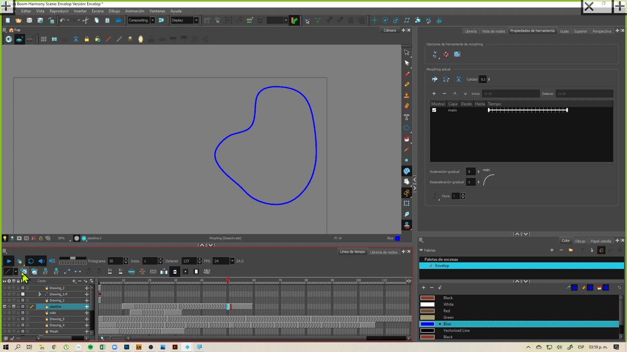 Conociendo la herremienta MORPHING en TB Harmony
