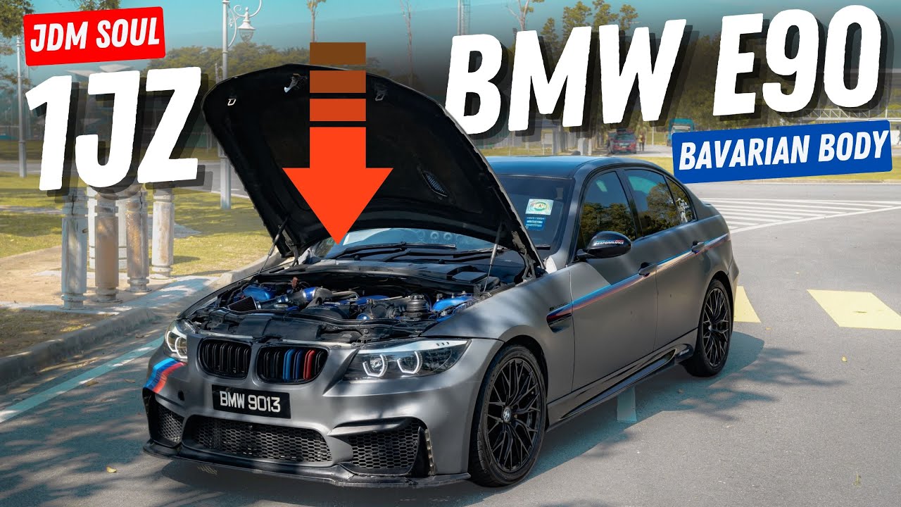 1JZ Powered BMW E90 – JDM Soul in a Bavarian Body!