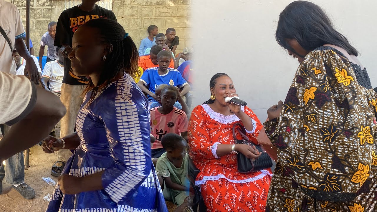 Ambiance TA NABOU la femme de ABLAYE NDIAYE et CISSÉ NDIAYE sa belle soeur BAPTÊME MOUSSA THIARÉ