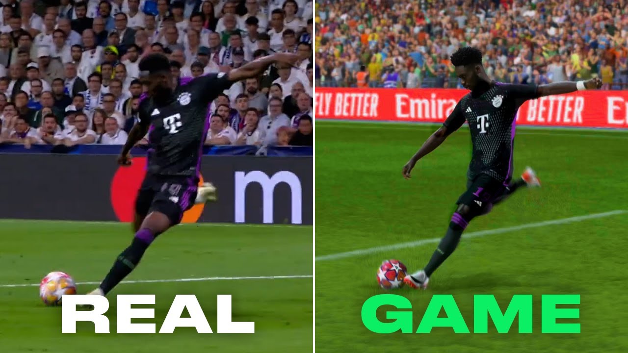 Real Madrid 2-1 Bayern Munich (EAFC24 Recreation)