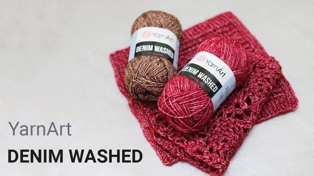Обзор на пряжу Denim Washed Yarnart