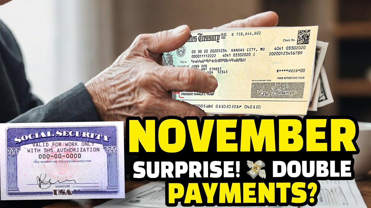 🤑 Double SSI Payments in November? Here's What You Need to Know! 🏦📅