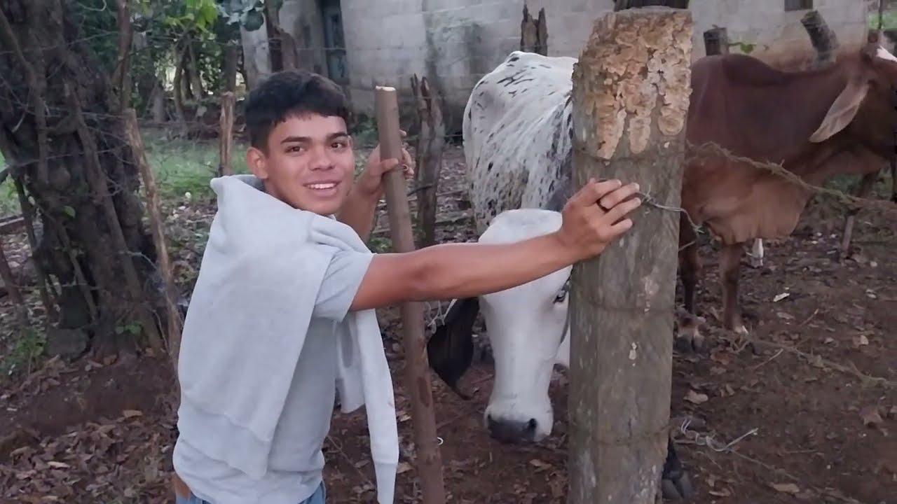 Deyvi acompaña a su papá en su trabajo, no es tan facil como parece 😱 