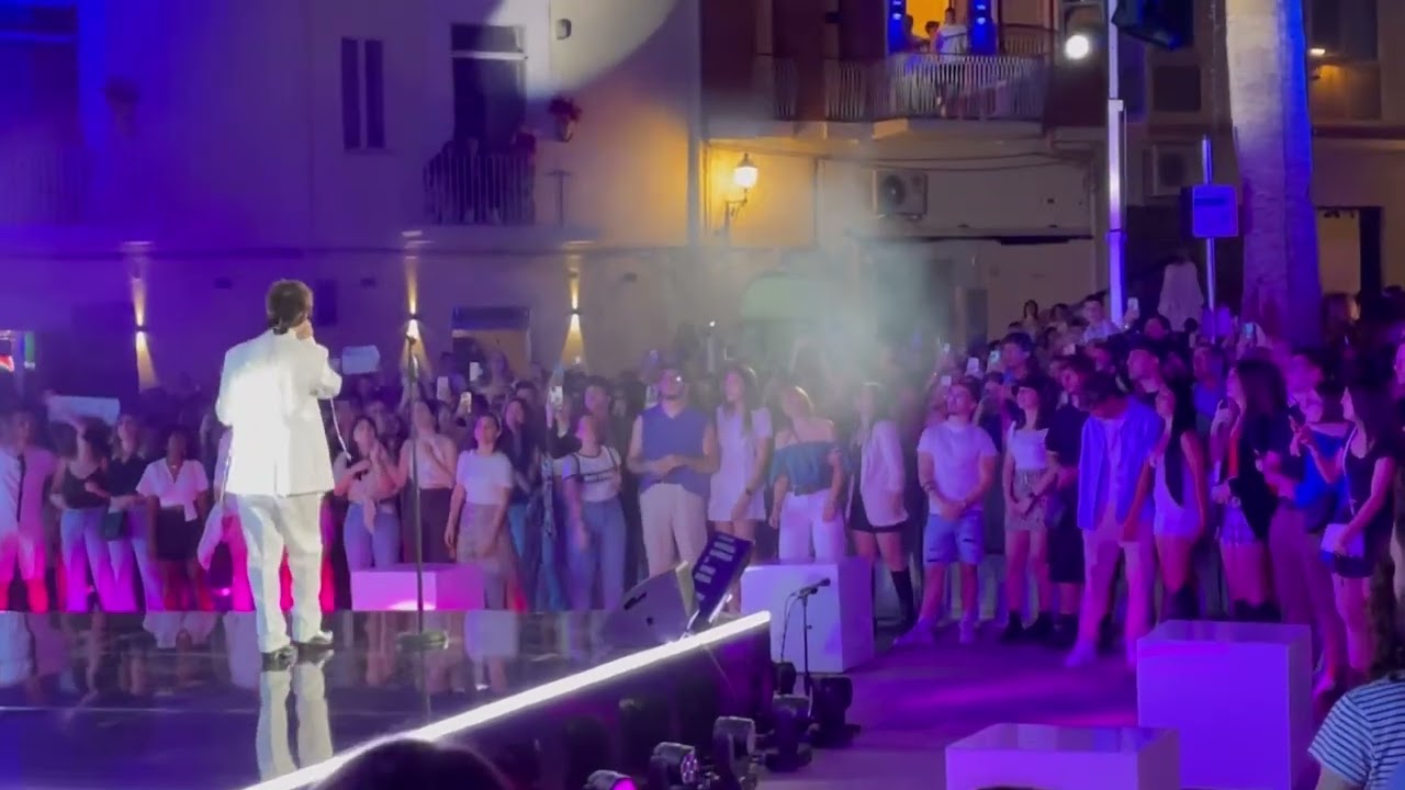 Alex di Amici a Manfredonia per il Battiti Live on the road