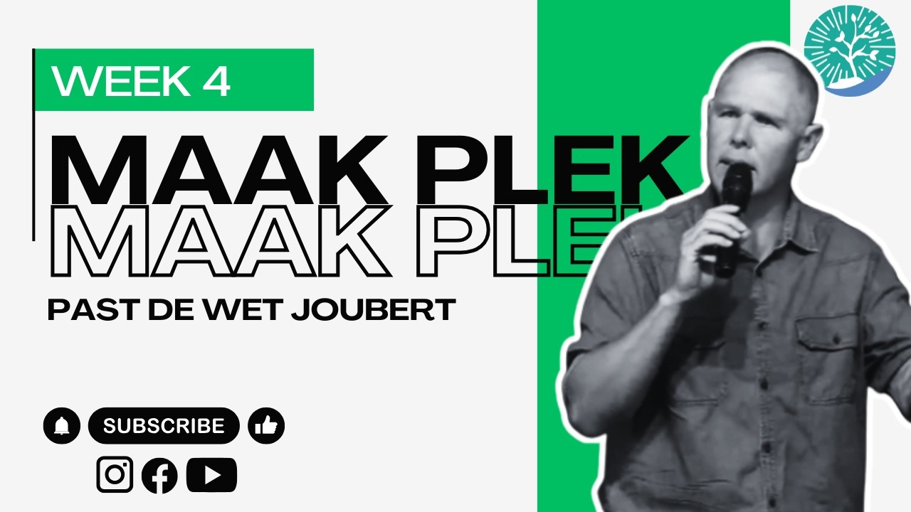 Maak Plek...deur te vereenvoudig (WK4)