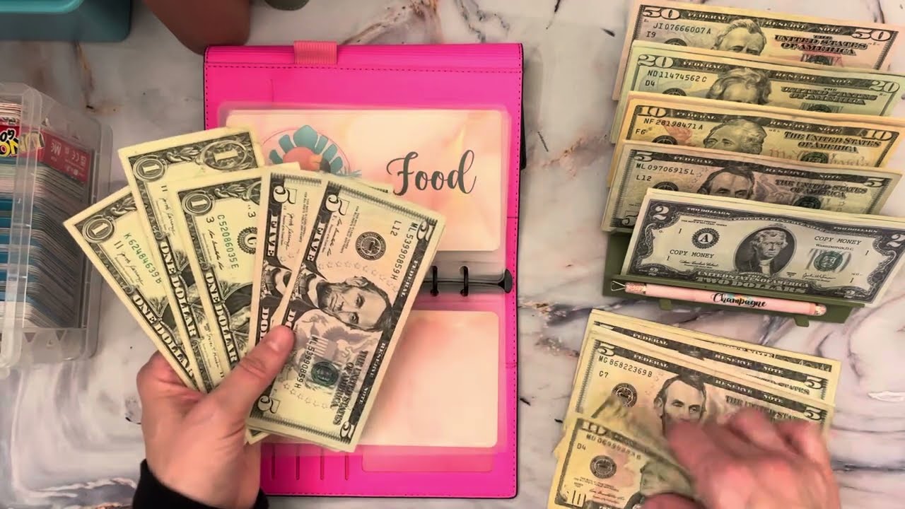 Cash Envelope Stuffing | Savings Challenges | Financial Goals
