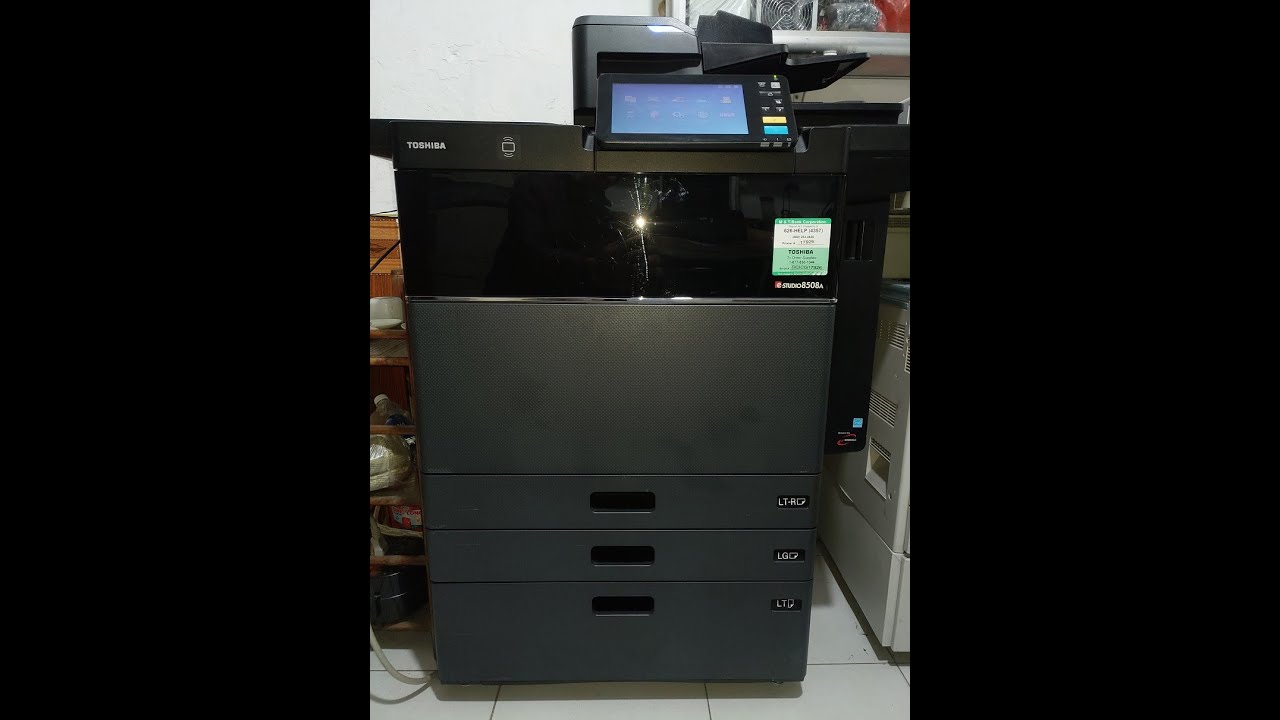 Toshiba e Studio 5508a / 6508a / 7508a / 8508a. Giới thiệu, hướng dẫn ( Introduce, Guide ).