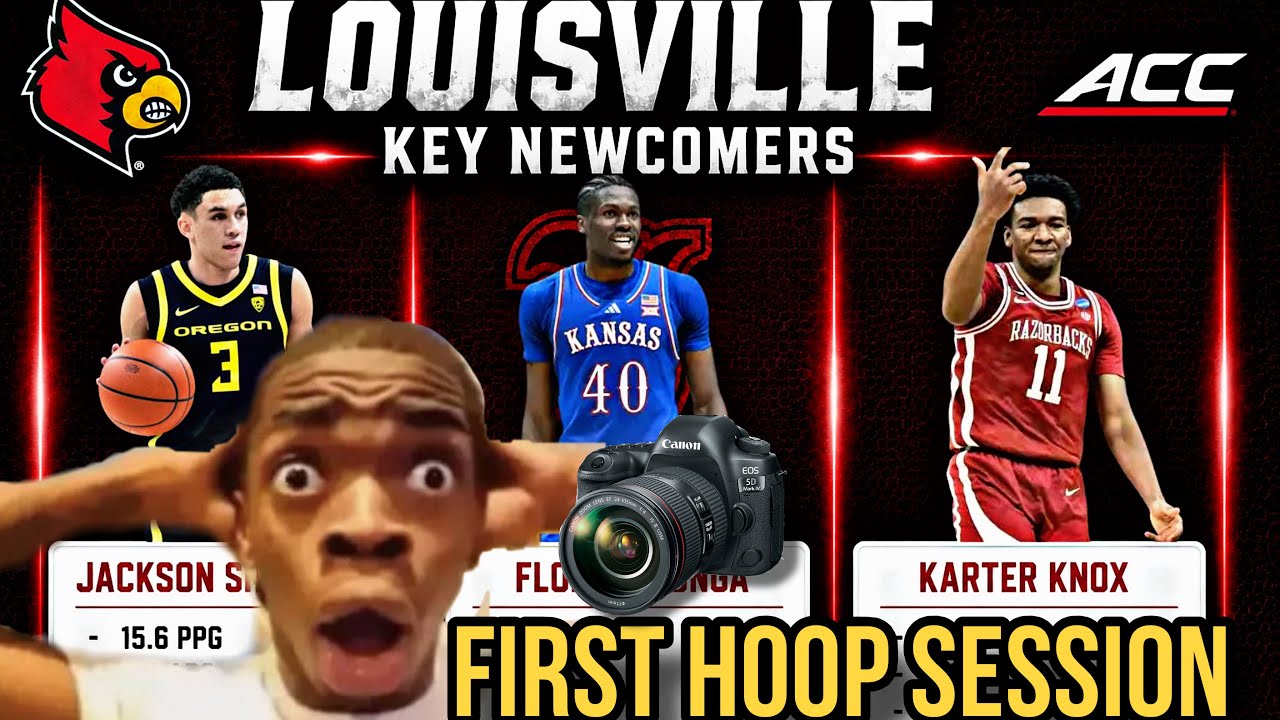 FIRST FOOTAGE OF THE NEW LOUISVILLE BASKETBALL TEAM 😱🔥🏀